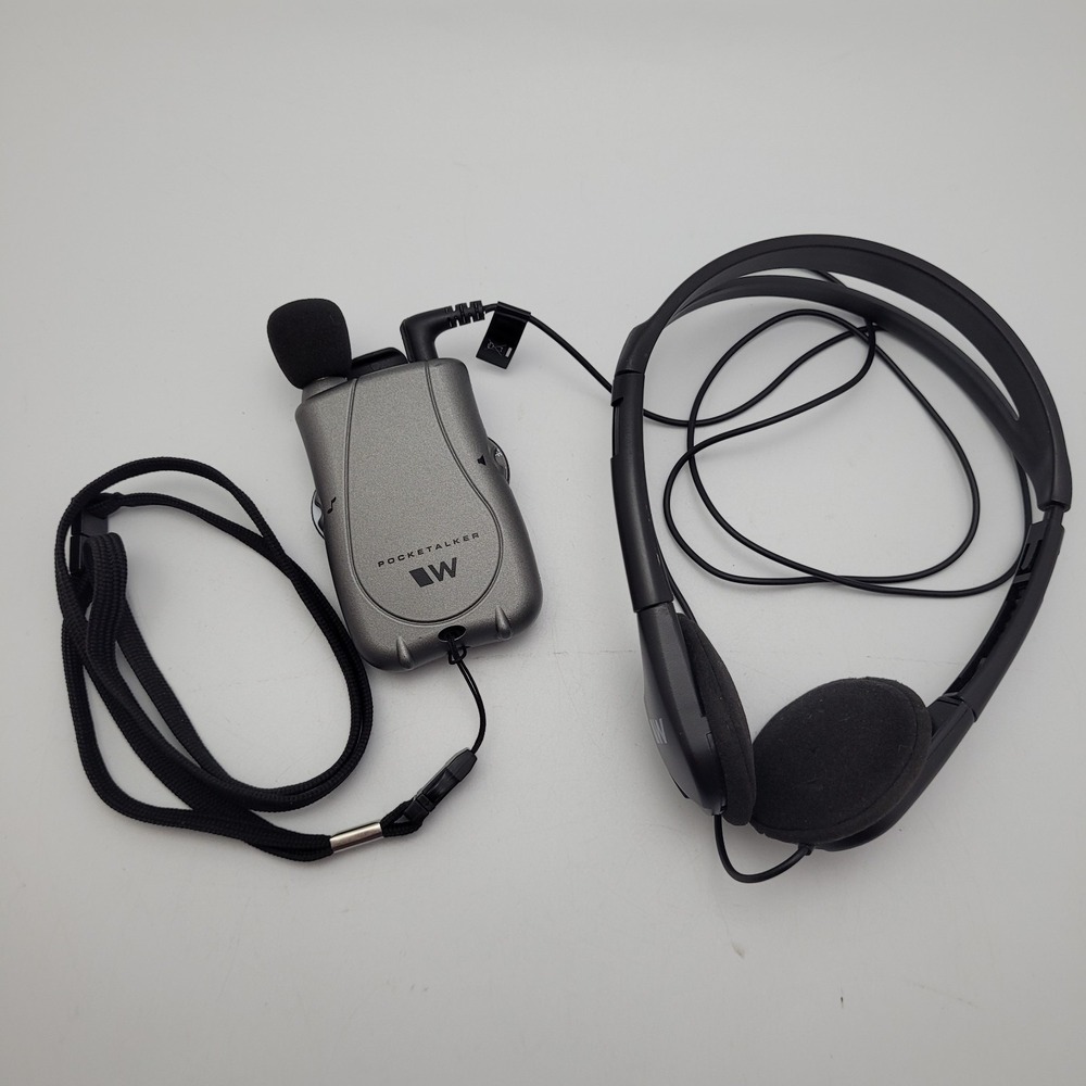Williams Sound Pocket Talker Personal Hearing Amplifier Works